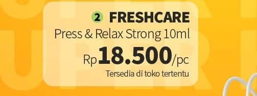 Promo Harga Fresh Care Minyak Angin Press & Relax Strong 10 ml - Guardian