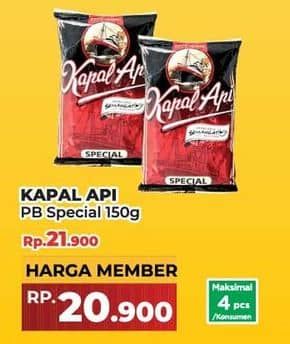 Promo Harga Kapal Api Kopi Bubuk Special 150 gr - Yogya