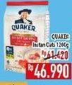 Promo Harga Quaker Oatmeal Instant 1200 gr - Hypermart