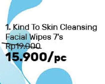 Promo Harga SIMPLE Cleansing Facial Wipes 7 pcs - Guardian