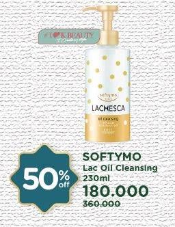 Promo Harga KOSE Cosmeport Softymo Lachesca Oil Cleaning 230 ml - Watsons