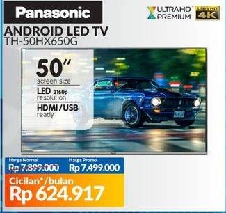 Promo Harga PANASONIC TH-50HX650 | LED TV  - Courts