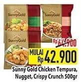 Promo Harga Sunny Gold Chicken Tempura/Nugget/Crispy Crunch  - Hypermart