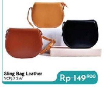 Promo Harga OKIDOKI Sling Bag Leather  - Carrefour