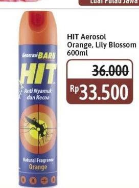Promo Harga HIT Aerosol Orange, Lilly Blossom 675 ml - Alfamidi
