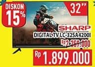 Promo Harga Sharp LC-32SA4200i | LED TV  - Hypermart