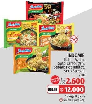 Promo Harga INDOMIE Mie Kuah  - LotteMart