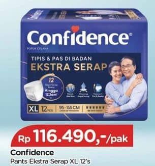 Confidence Adult Pants Tipis & Pas Di Badan 12 pcs Harga Promo Rp116.490