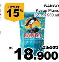 Promo Harga BANGO Kecap Manis 550 ml - Giant