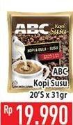 Promo Harga ABC Kopi per 20 pcs 31 gr - Hypermart