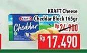 Promo Harga KRAFT Cheese Cheddar 165 gr - Hypermart