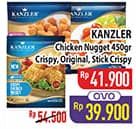 Promo Harga Kanzler Chicken Nugget Crispy, Original, Stick Crispy 450 gr - Hypermart