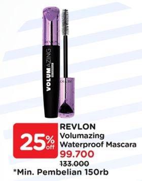 Promo Harga Revlon Volumazing Waterproof Mascara  - Watsons