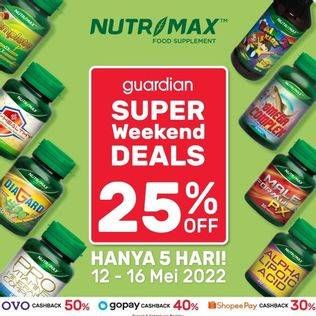 Promo Harga NUTRIMAX Product Supplement  - Guardian