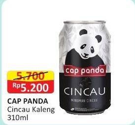 Promo Harga CAP PANDA Minuman Kesehatan Cincau 310 ml - Alfamart