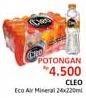 Promo Harga Cleo Air Minum per 24 botol 220 ml - Alfamidi