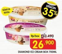 Promo Harga Diamond Ice Cream All Variants 700 ml - Superindo