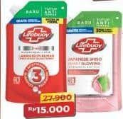 Promo Harga Lifebuoy Body Wash Japanese Shiso Mineral Clay, Mild Care 400 ml - Alfamart
