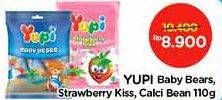 yupi baby bears/strawberry kiss/calci bean