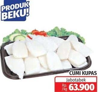 Promo Harga Cumi Cumi Kupas  - Lotte Grosir