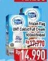 Promo Harga Frisian Flag Susu UHT Purefarm Swiss Chocolate, Full Cream 900 ml - Hypermart