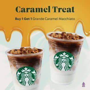 Promo Harga Caramel Treat  - Starbucks