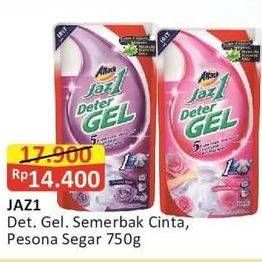 Promo Harga ATTACK Jaz1 DeterGel Pesona Segar, Semerbak Cinta 750 ml - Alfamart