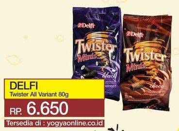 Promo Harga DELFI TWISTER Minis All Variants 80 gr - Yogya