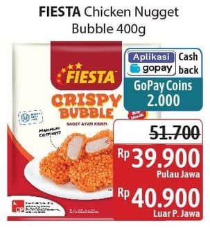 Promo Harga Fiesta Naget Crispy Bubble 500 gr - Alfamidi