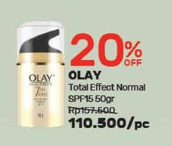 Promo Harga OLAY Total Effects 7 in 1 Anti Ageing Day Cream 50 gr - Guardian
