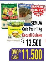 Promo Harga Semua Gula Pasir Kecuali 1 kg - Hypermart