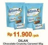 Promo Harga DILAN Chocolate Crunchy Cream Caramel per 10 pcs 9 gr - Indomaret