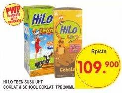 Promo Harga HILO Teen Ready To Drink Coklat 200 ml - Superindo