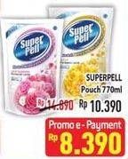 Promo Harga SUPER PELL Pembersih Lantai 770 ml - Hypermart