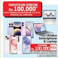 Promo Harga Aneka Smartphone/Laptop  - LotteMart