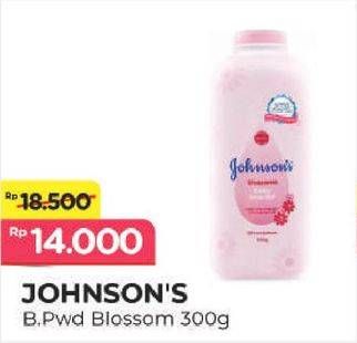 Promo Harga JOHNSONS Baby Powder Blossom 300 gr - Alfamart