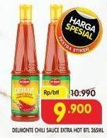 Promo Harga DEL MONTE Sauce Extra Hot Chilli 270 ml - Superindo