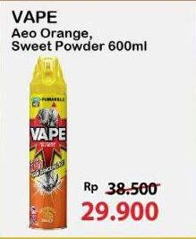 Promo Harga Fumakilla Vape Aerosol Orange, Sweet Powder 600 ml - Alfamart