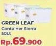 Promo Harga GREEN LEAF Container Box Sierra  - Yogya