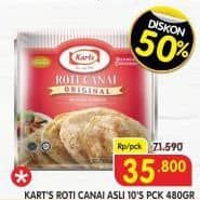 Promo Harga Karts Roti Canai 10 pcs - Superindo
