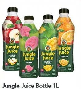 Promo Harga DIAMOND Jungle Juice Apple, Guava, Mango, Orange 1000 ml - Carrefour
