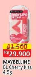 Promo Harga MAYBELLINE Baby Lips Love Color Cherry Kiss 4 gr - Alfamart