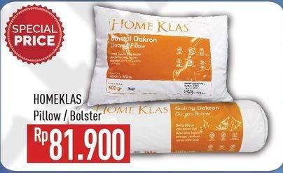 Promo Harga HOMEKLAS Pillow  - Hypermart