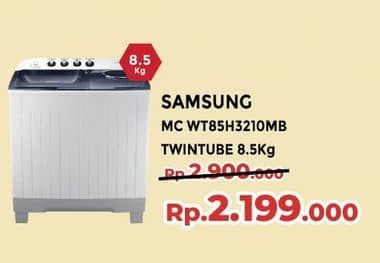 Promo Harga Samsung WT85H3210MB | Mesin Cuci  - Yogya