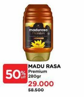 Promo Harga Madurasa Madu Asli Premium 280 gr - Watsons