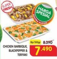 Promo Harga Chicken Barbeque/Blackpepper/Teriyaki  - Superindo