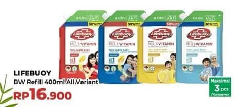 Promo Harga Lifebuoy Body Wash All Variants 400 ml - Yogya