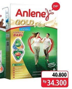 Promo Harga ANLENE Gold Plus Susu High Calcium 250 gr - Alfamidi