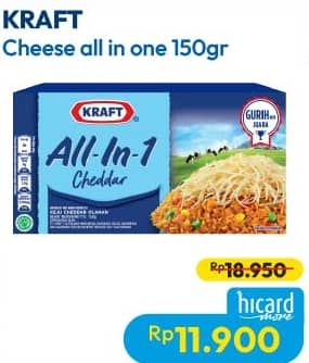 Kraft All in 1 Cheddar