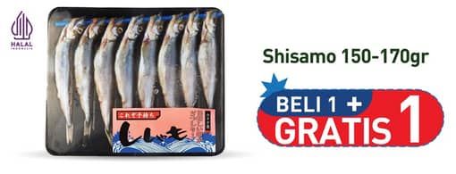 Promo Harga Ikan Shisamo 150 gr - Hypermart